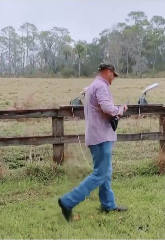 Todd Keller at the shooting range