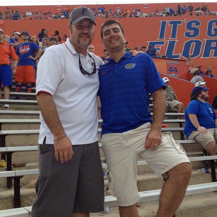 Todd Keller at a Florida Gators game